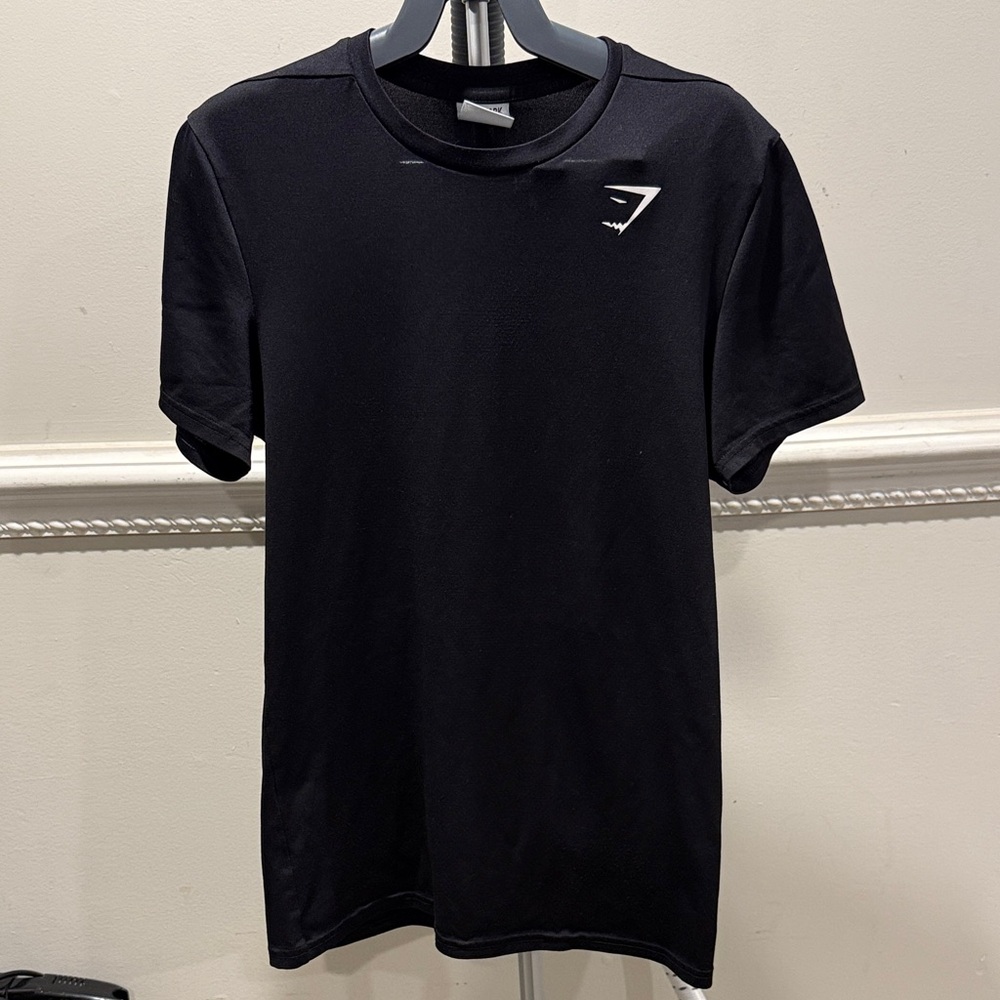 Gymshark Jet Black Short Sleeve Tee